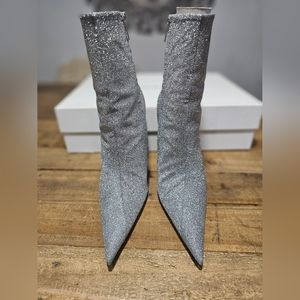 Balenciaga Glitter Bootie 41/Fits US 9
